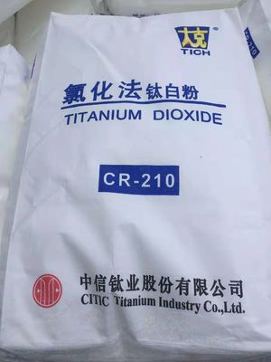 CITIC CR-210 クロリード処理ルチルチタン二酸化物 隠れ力高,青い色調のポリオレフィンマスターバッチ