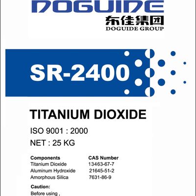 SR-2400 Doguideのルチルの二酸化チタンの硫酸塩プロセスCAS 13463-67-7