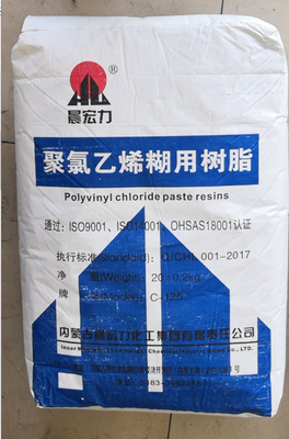 Chenhongli C-125 超高白色度と中程度の制御可能な粘度を実現する K 値 74 の PVC ペースト樹脂