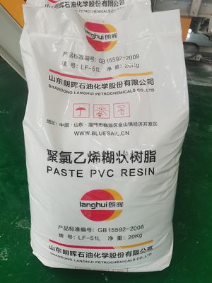 LF-51L 低ブルックフィールド粘度,最低24時間の厚化,優れた脱泡性のあるPVCペスト樹脂