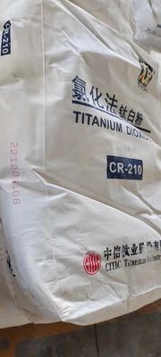 CR-210 高い隠蔽力、優れた分散性、青味を帯びたポリオレフィンマスターバッチ用ルチル二酸化チタン
