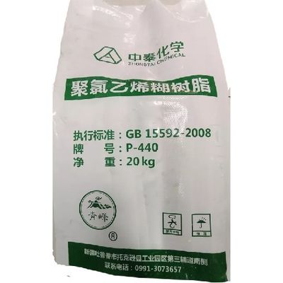 Zhongtai P-440の乳剤ポリ塩化ビニールの樹脂はCASを9002-86-2貼らない