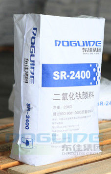 SR-2400 Doguideのルチルの二酸化チタンの硫酸塩プロセスCAS 13463-67-7