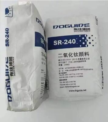 SR-240 高白色度、優れた分散性、高かさ密度を持つルチル型二酸化チタン（マスターバッチ用）
