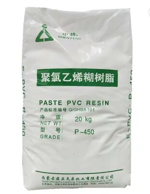 フォルモザエムルショングレードのペストPVC樹脂P450 65K値の中等ブルックフィールド粘度と優れた細胞構造