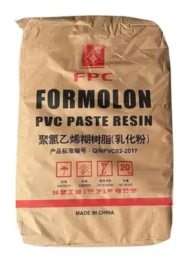 Formosa Plastics FORMOLON PR-450 低揮発性 ≤0.50%のPVCペスト樹脂,切断流動性 ≥200g/100sec,K値 65