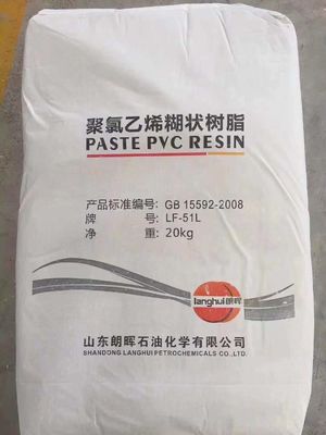 LF-51L 低ブルックフィールド粘度,最低24時間の厚化,優れた脱泡性のあるPVCペスト樹脂