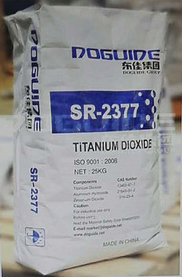 プラスチックのためのDoguide SR-2377のルチルのタイプ二酸化チタンCAS 13463-67-7