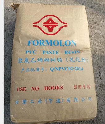 FORMOLON PR-450 中程度のプラスティゾール粘度 ≤6500 cps と優れた泡化特性を有する低分子PVCペスト樹脂