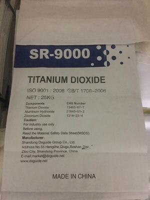 ドンジア SR-9000 Zr-Al コーティング ルチールチタン二酸化物色素 高い白みと優れた分散性